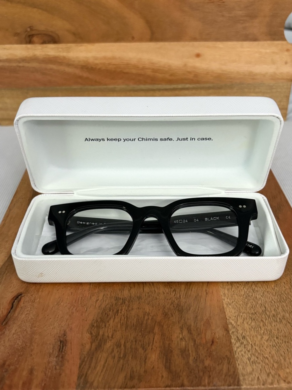 Black Square Women's Fashion Glasses - Picture 2 of 9